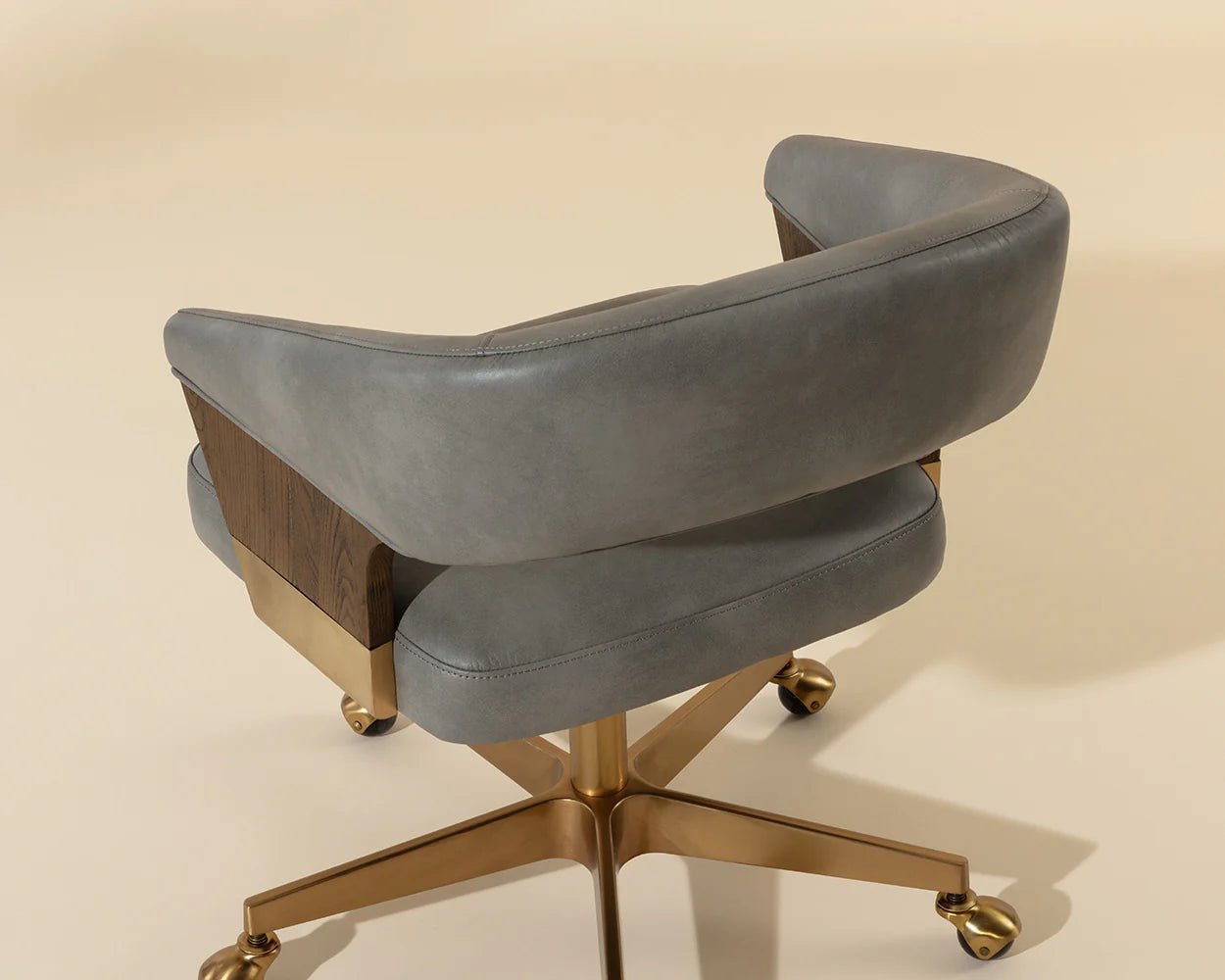 Leonce Office Chair - Bravo Metal - Central Designs