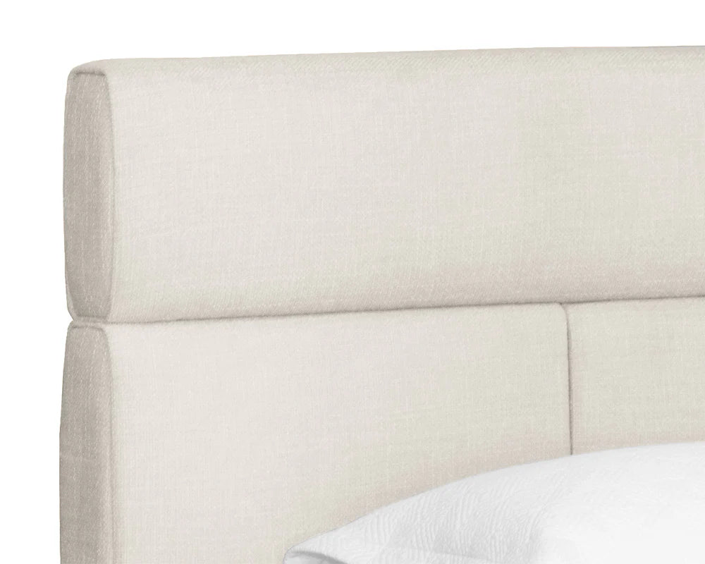 Beckham Bed - King - Chacha Cream - Central Designs