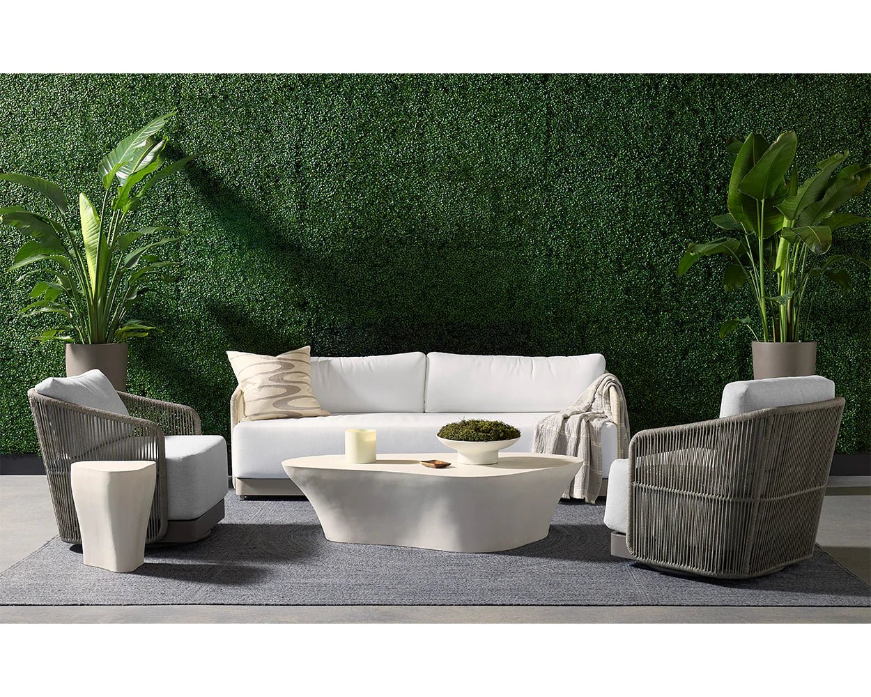 Dali End Table - Large - White - Central Designs