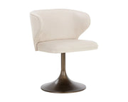 Simone Swivel Dining Chair - Casablanca Cloud - Central Designs