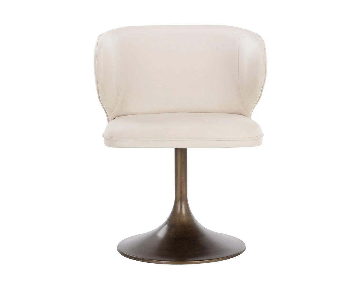 Simone Swivel Dining Chair - Casablanca Cloud - Central Designs