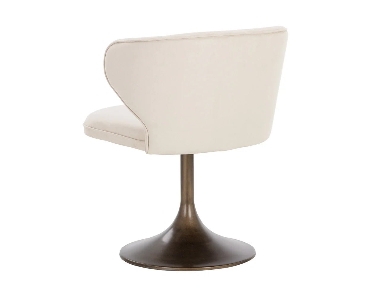 Simone Swivel Dining Chair - Casablanca Cloud - Central Designs