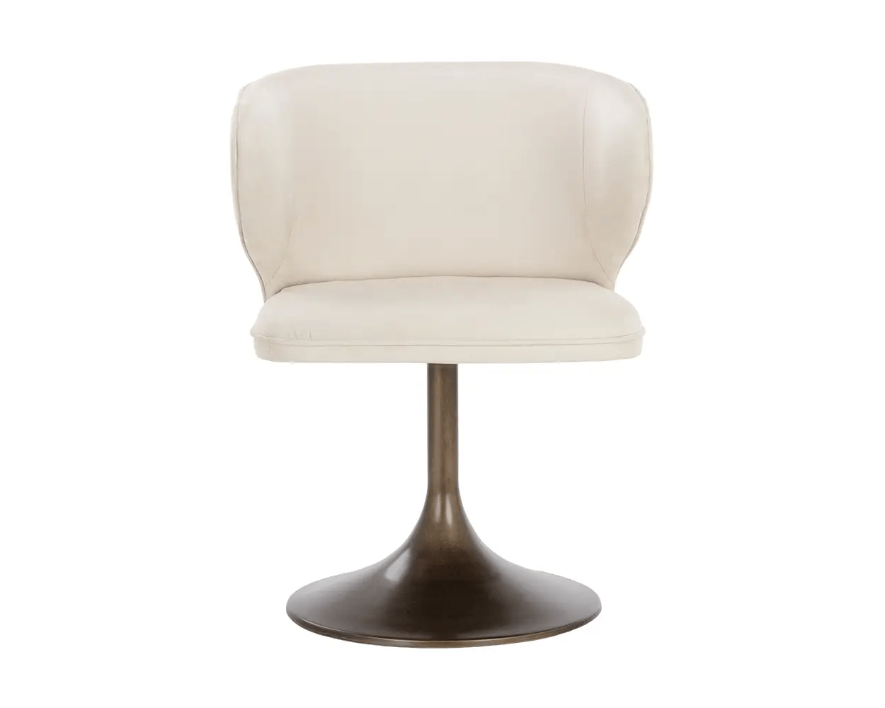 Simone Swivel Dining Chair - Casablanca Cloud - Central Designs