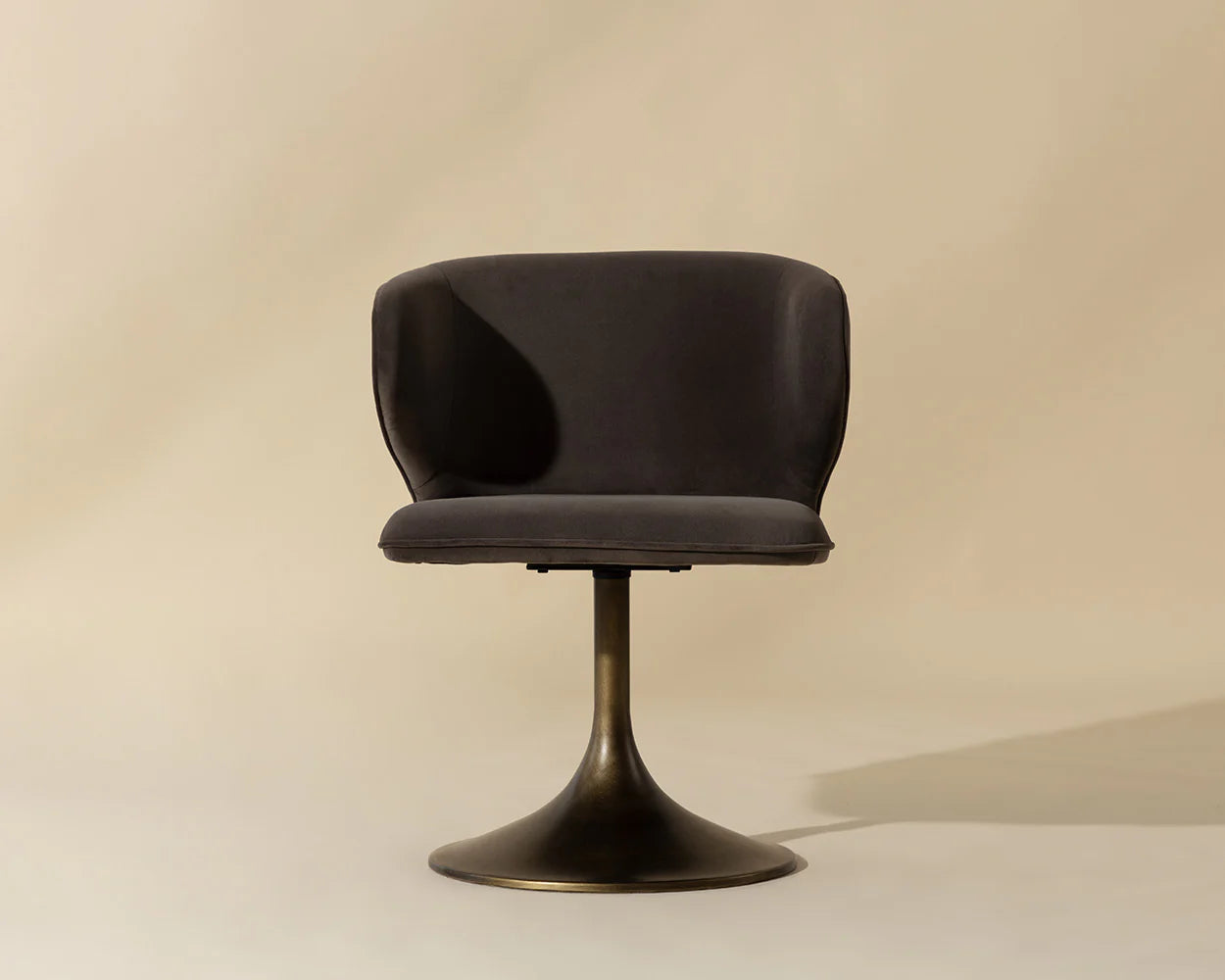 Simone Swivel Dining Chair - Meg Ash