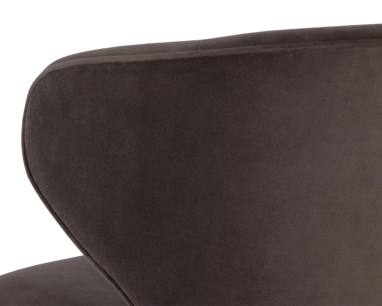 Simone Swivel Dining Chair - Meg Ash - Central Designs