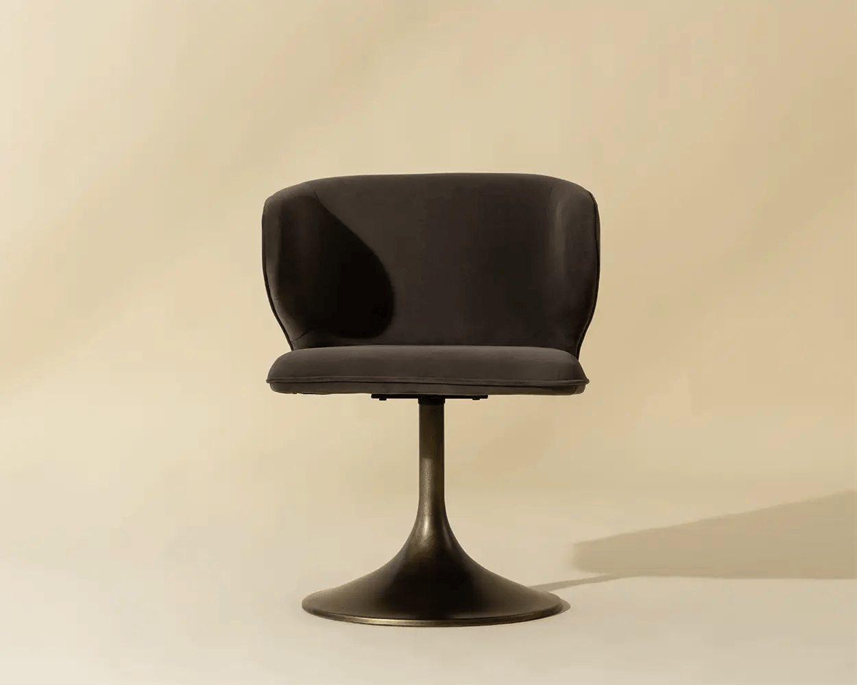 Simone Swivel Dining Chair - Meg Ash