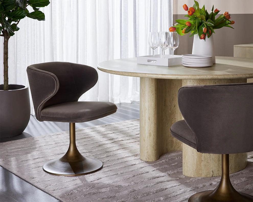 Simone Swivel Dining Chair