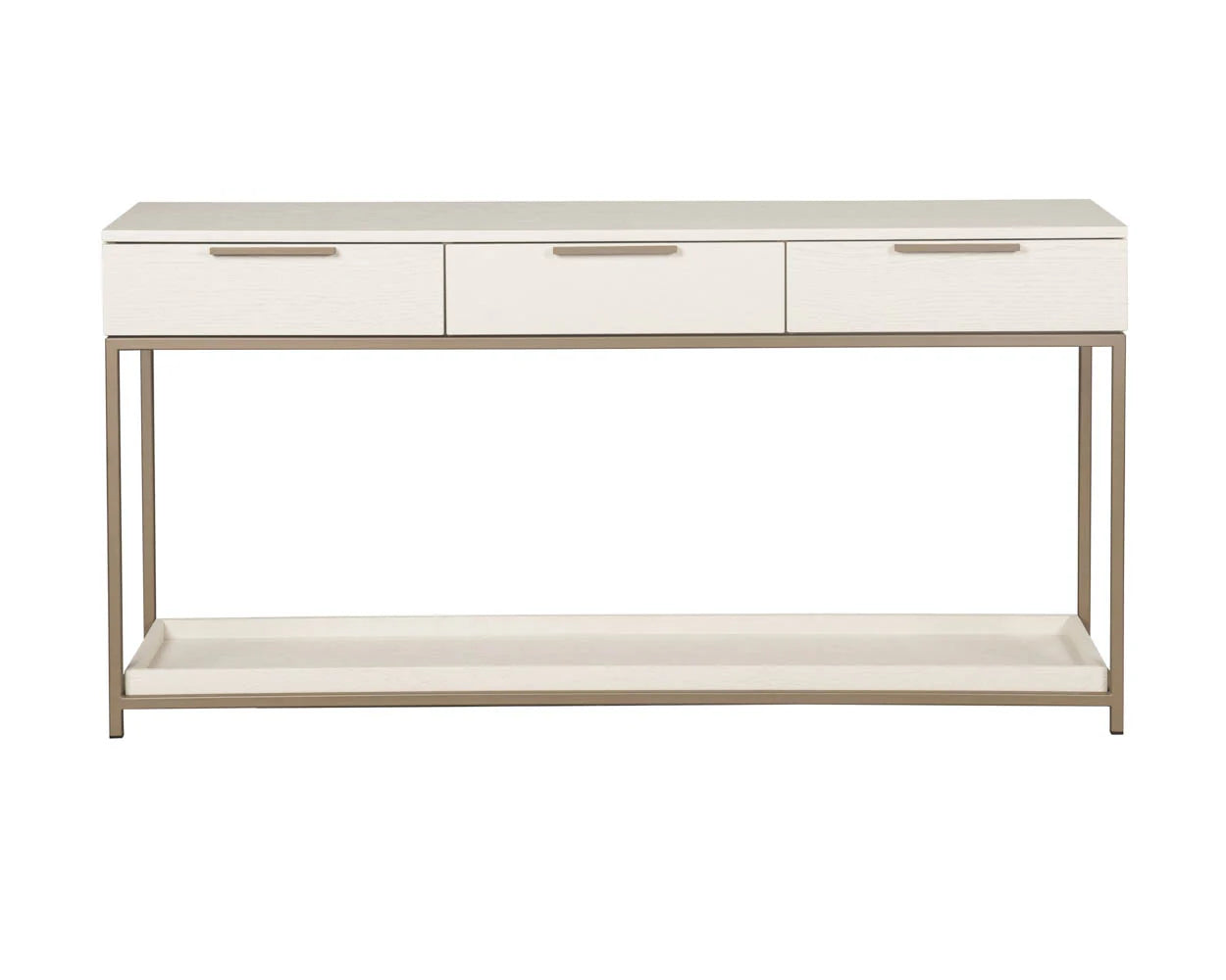 Rebel Console Table With Drawers - Cream