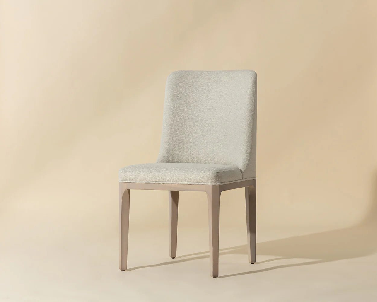 Elisa Dining Chair - Light Oak - Mainz Cream - Central Designs