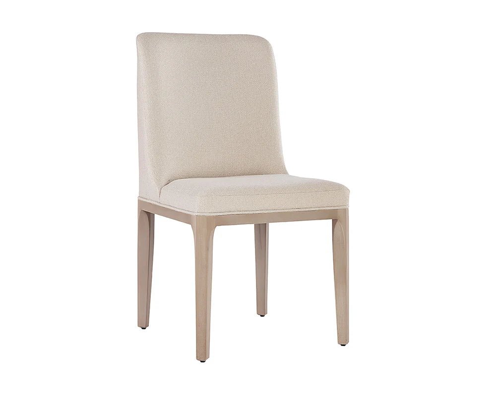 Elisa Dining Chair - Light Oak - Mainz Cream - Central Designs
