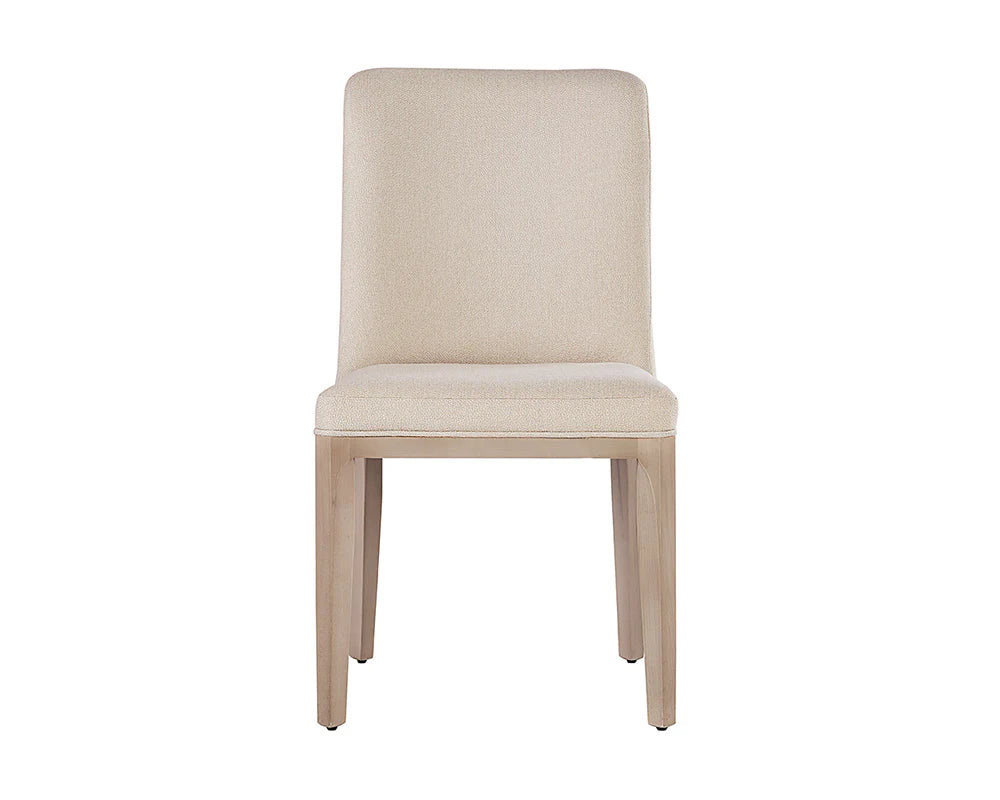 Elisa Dining Chair - Light Oak - Mainz Cream