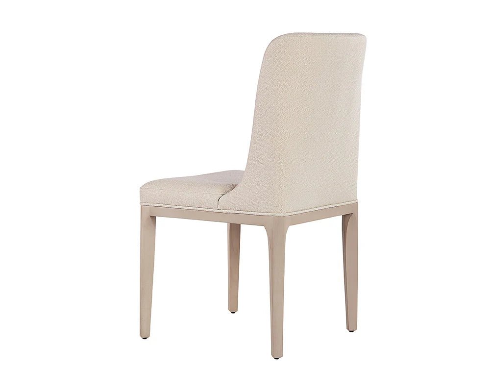 Elisa Dining Chair - Light Oak - Mainz Cream - Central Designs