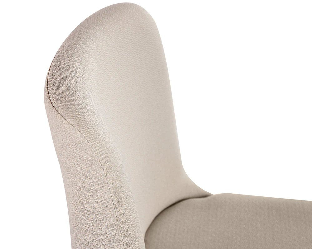 Elisa Dining Chair - Light Oak - Mainz Cream - Central Designs