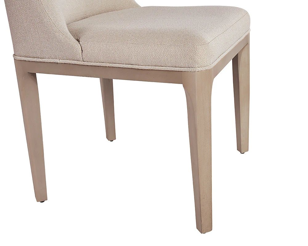 Elisa Dining Chair - Light Oak - Mainz Cream - Central Designs