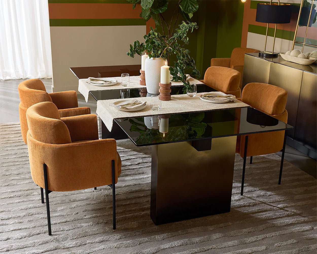 Richie Dining Armchair - Black - Danny Amber - Central Designs
