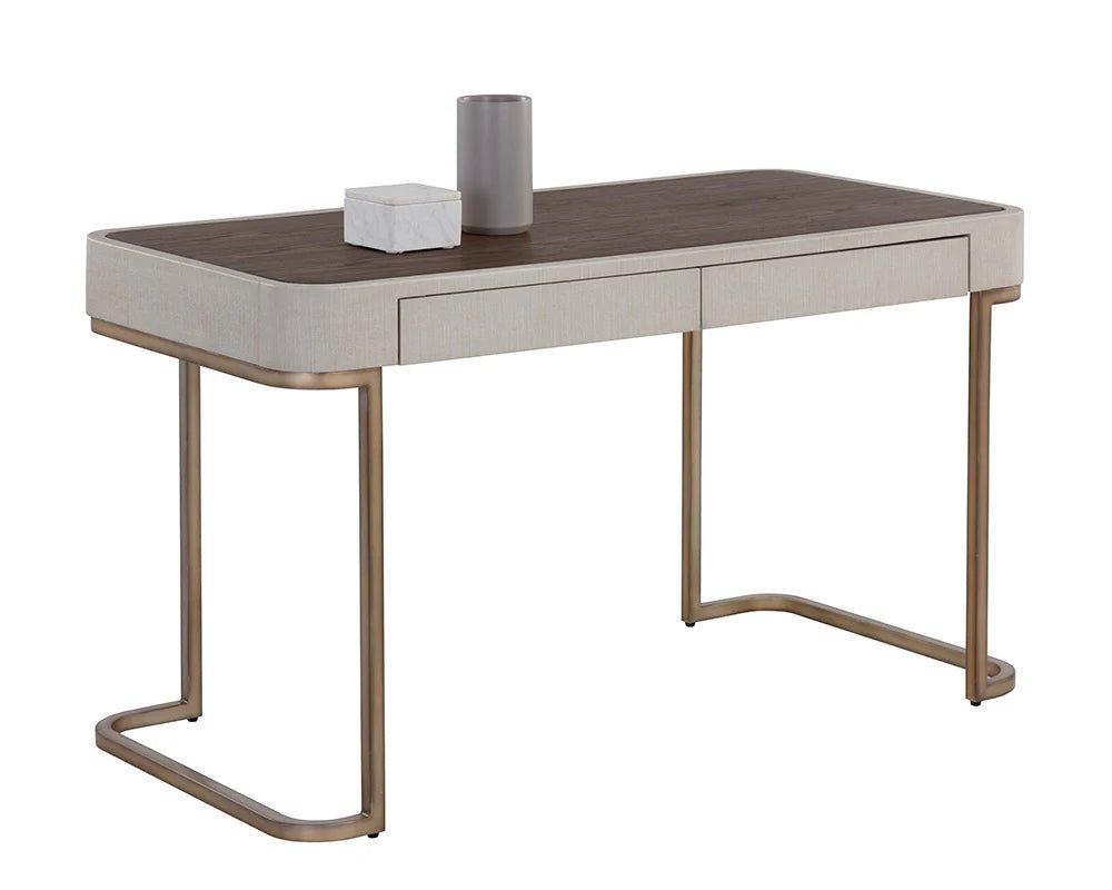 Jamille Desk - Cream - Central Designs