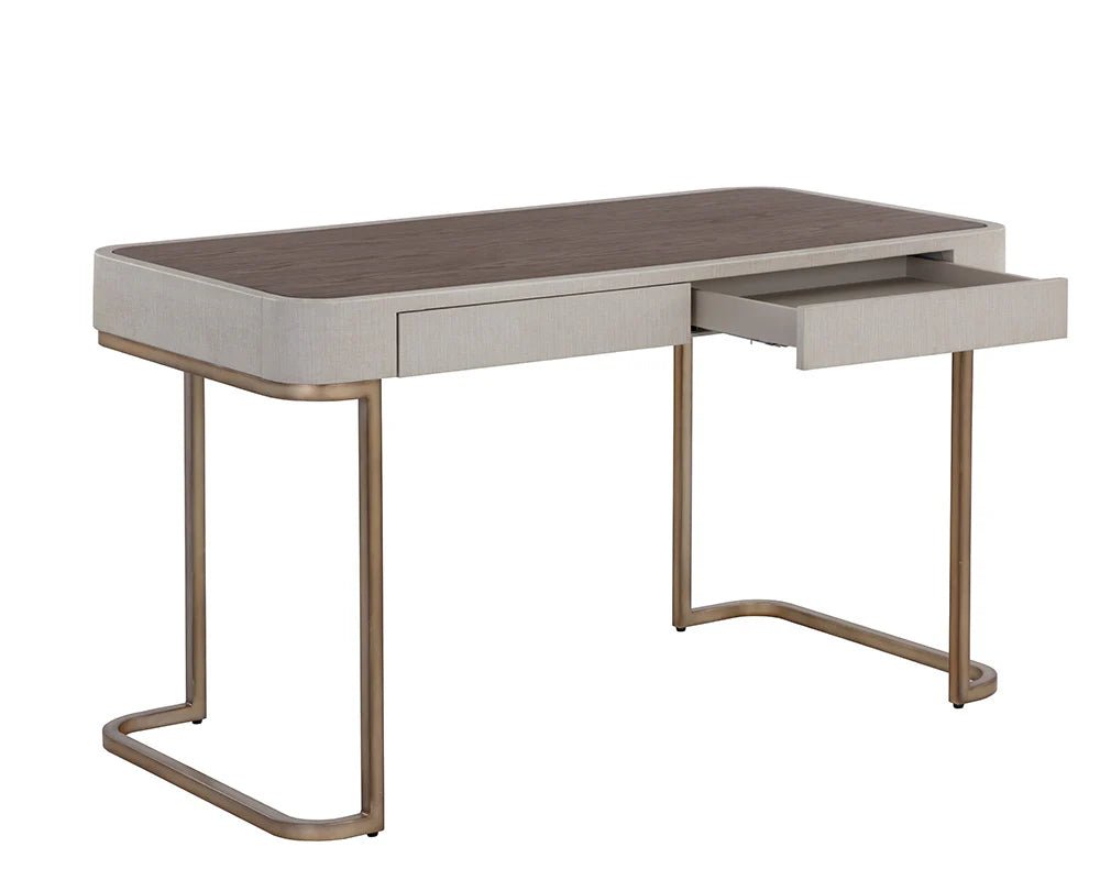 Jamille Desk - Cream - Central Designs