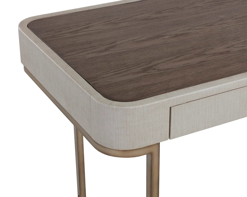 Jamille Desk - Cream - Central Designs