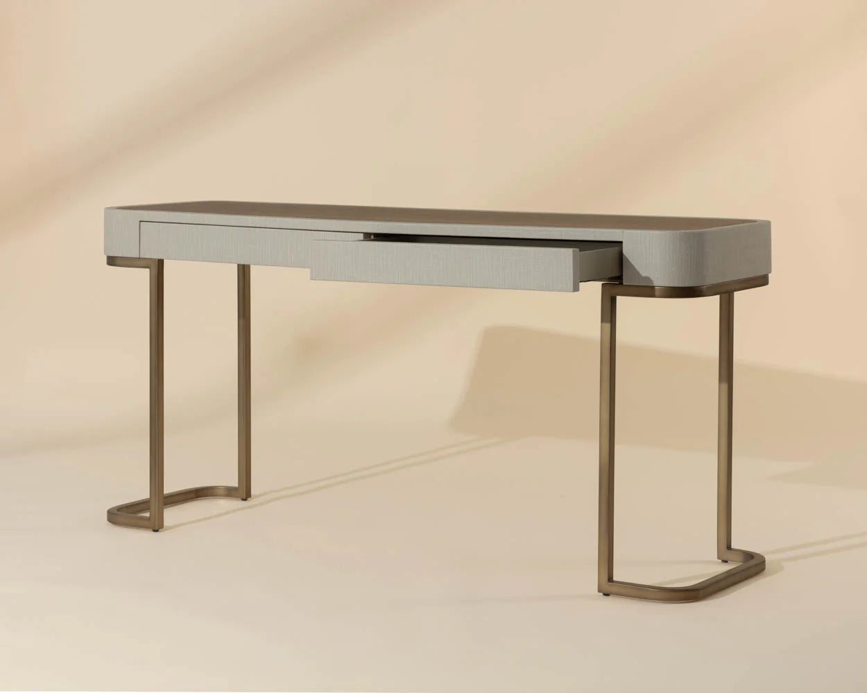 Jamille Console Table - Cream