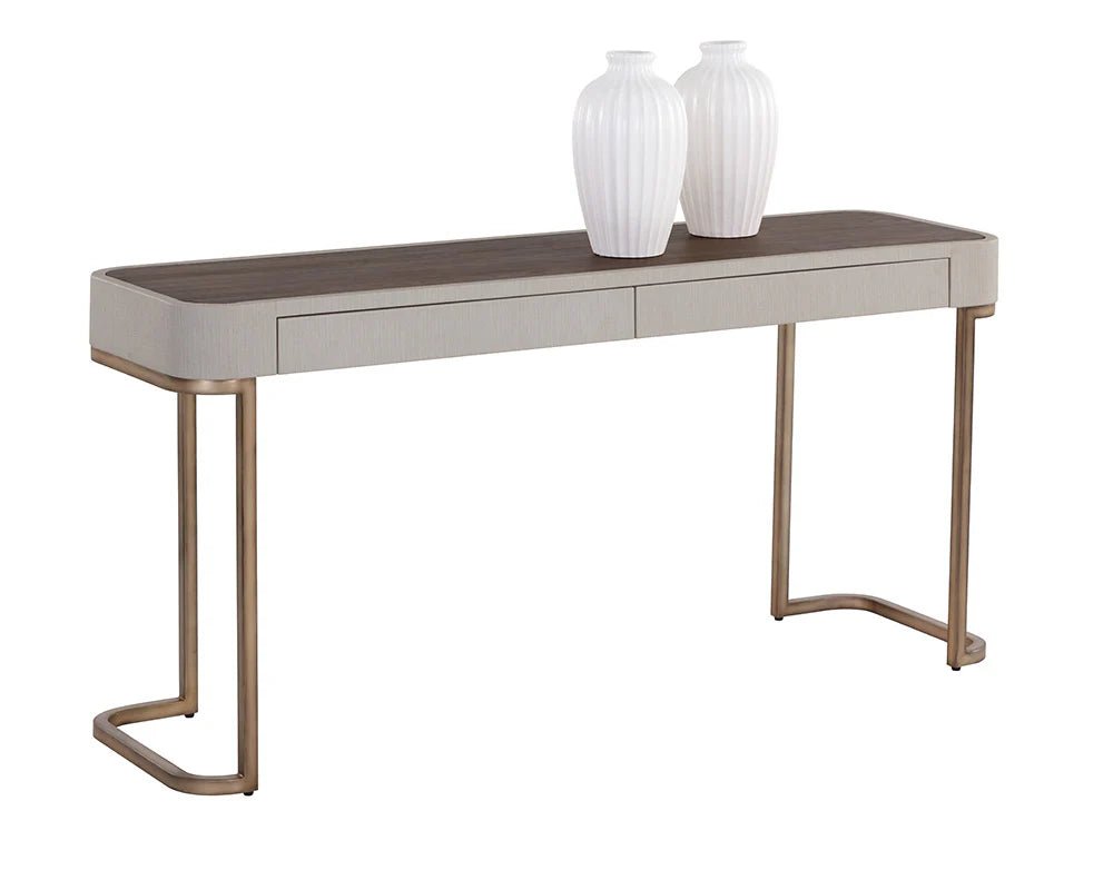 Jamille Console Table - Cream - Central Designs