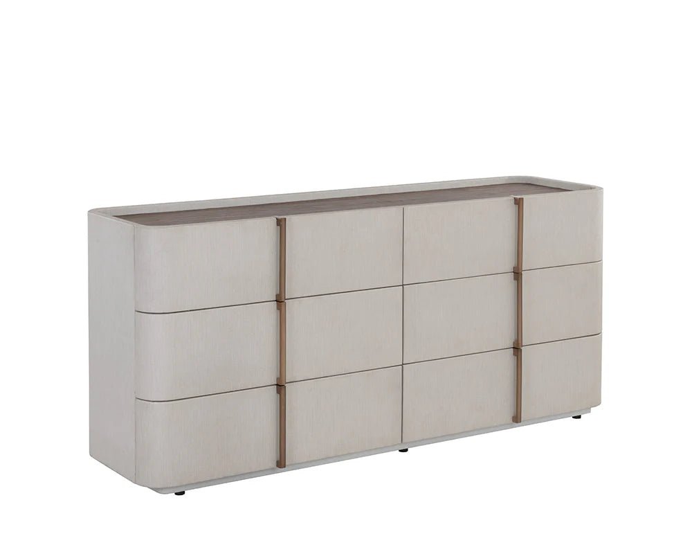 Jamille Dresser - Cream - Central Designs