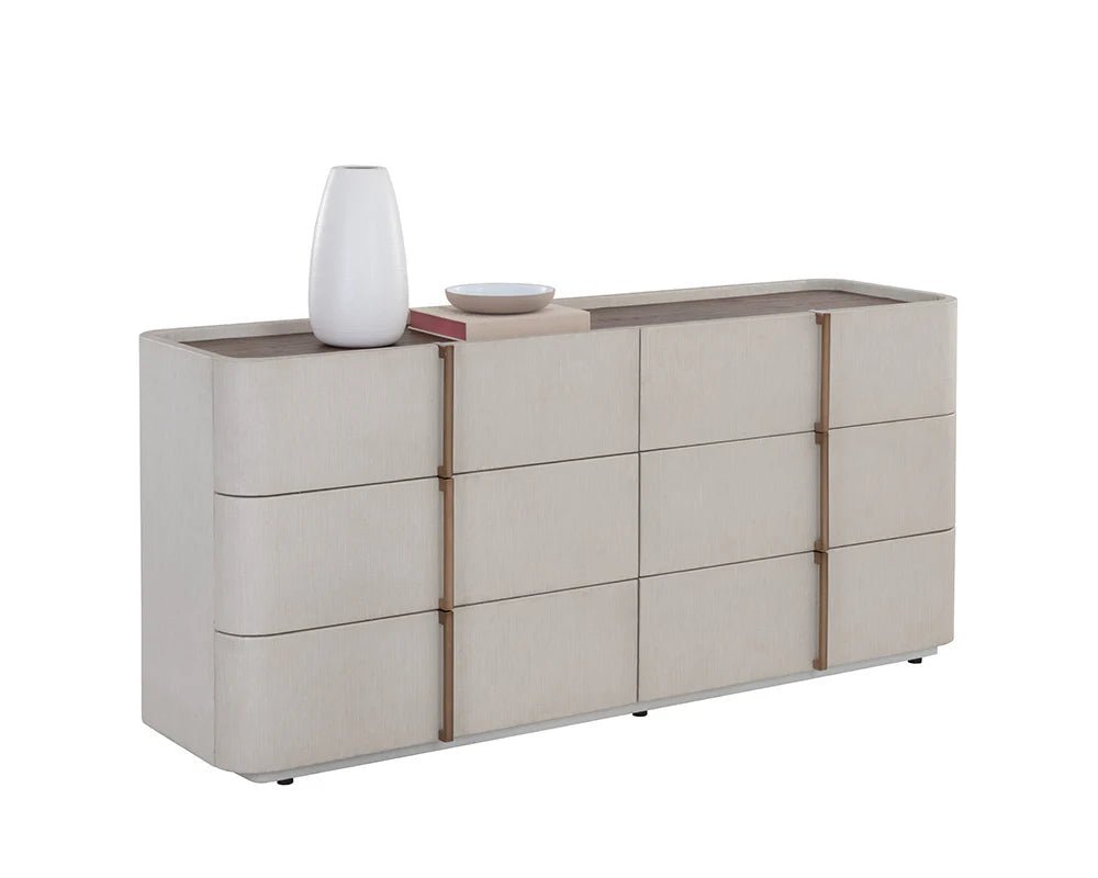 Jamille Dresser - Cream - Central Designs