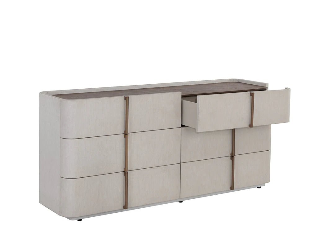 Jamille Dresser - Cream - Central Designs
