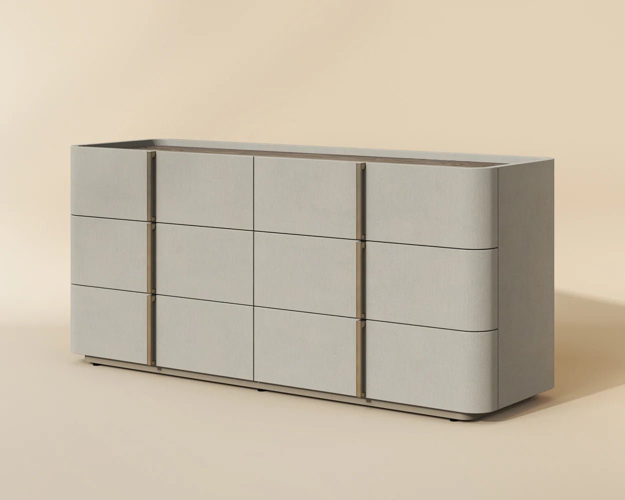 Jamille Dresser - Cream - Central Designs