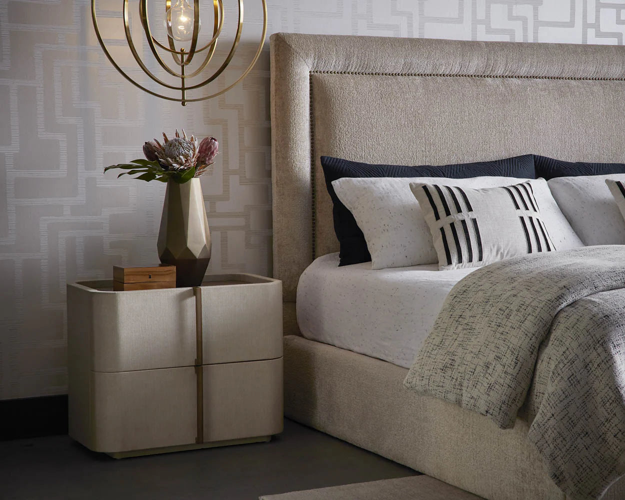 Jamille Nightstand - Small - Cream