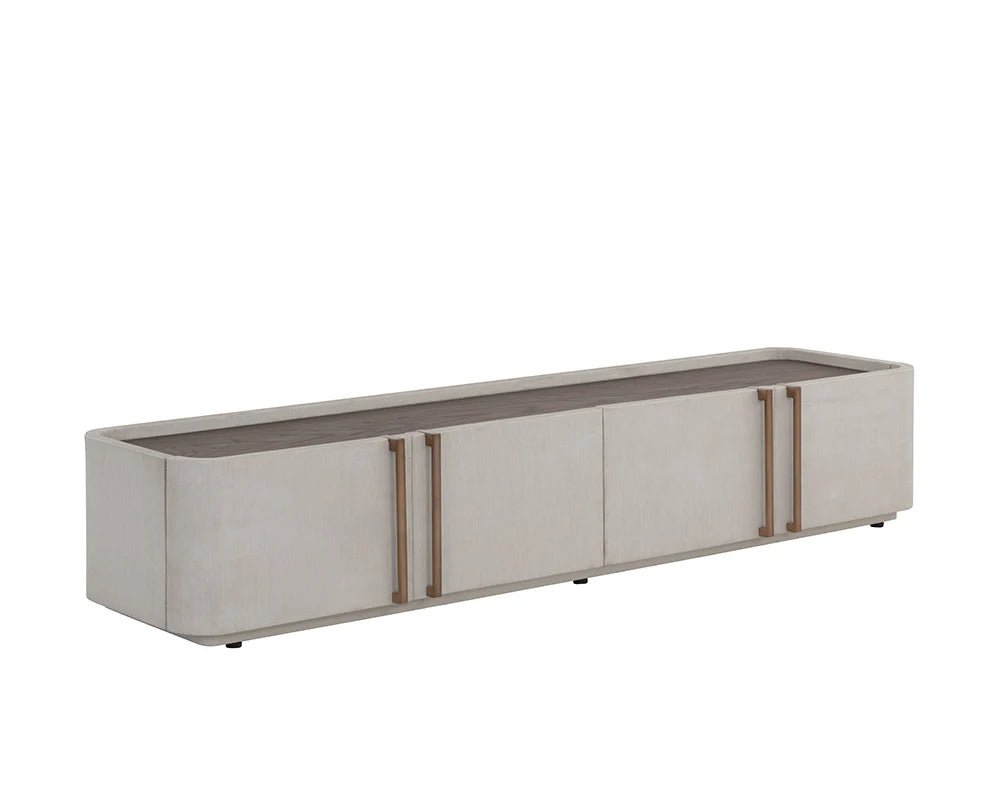 Jamille Storage Cabinet - Cream - Central Designs