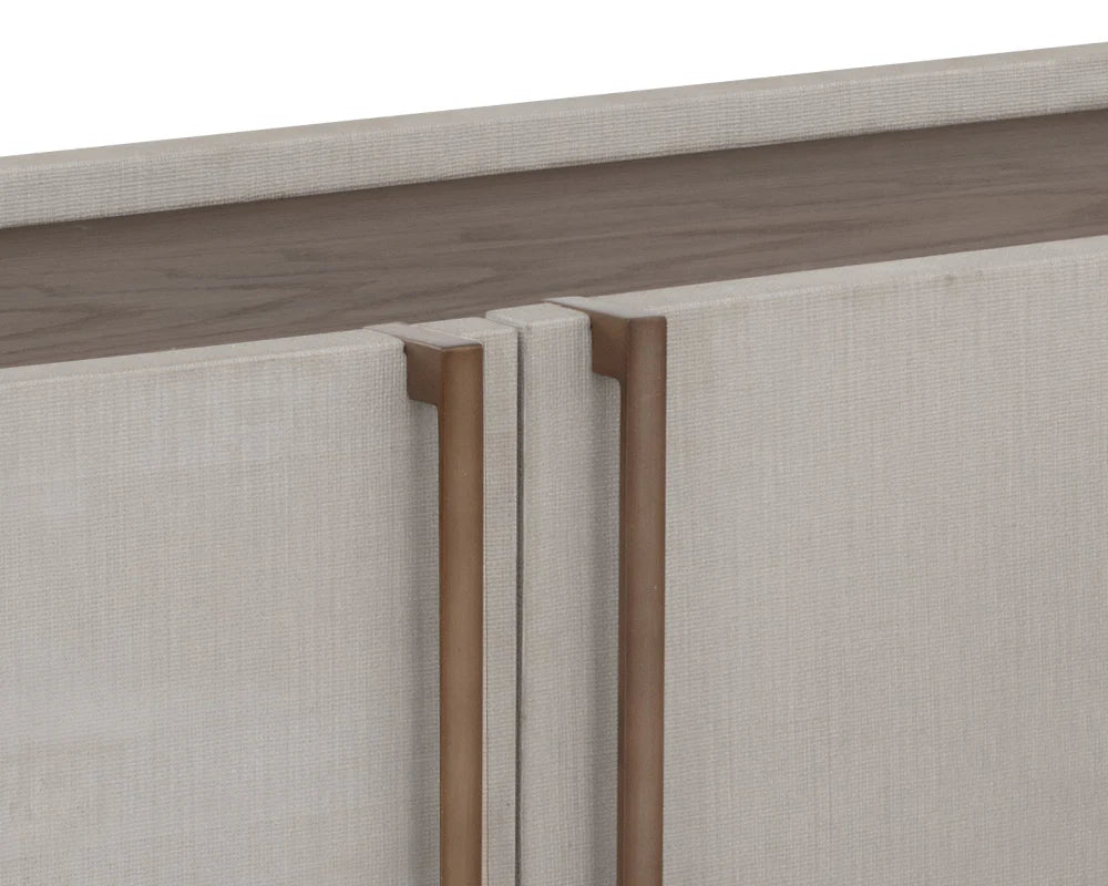 Jamille Storage Cabinet - Cream - Central Designs