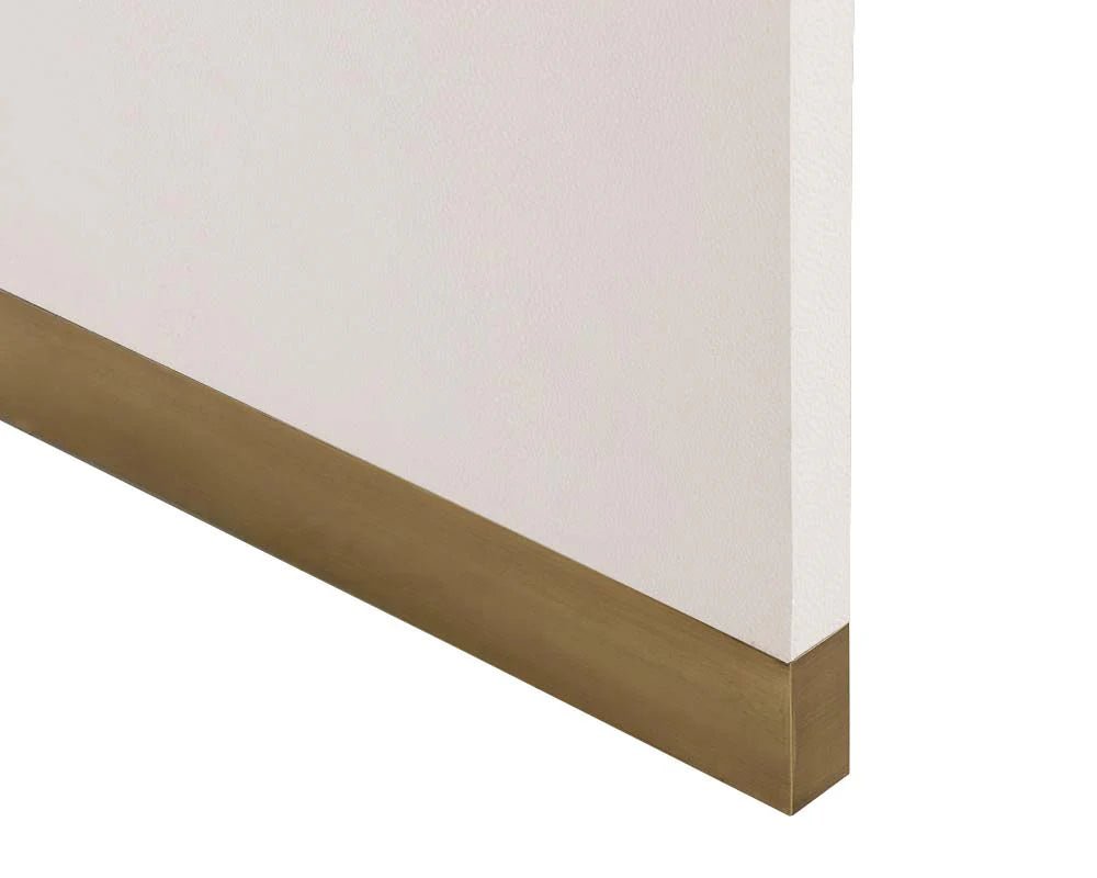 Ilona Desk - Oyster Shagreen - Central Designs