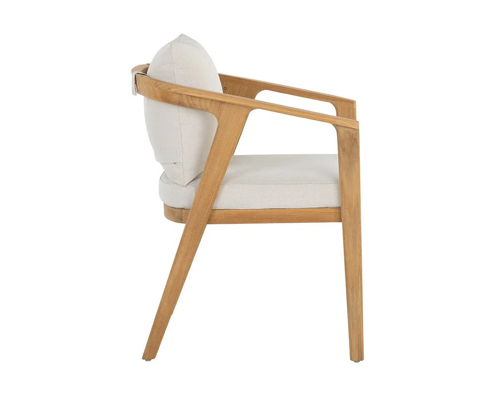 Coraline Dining Armchair - Palazzo Cream - Central Designs