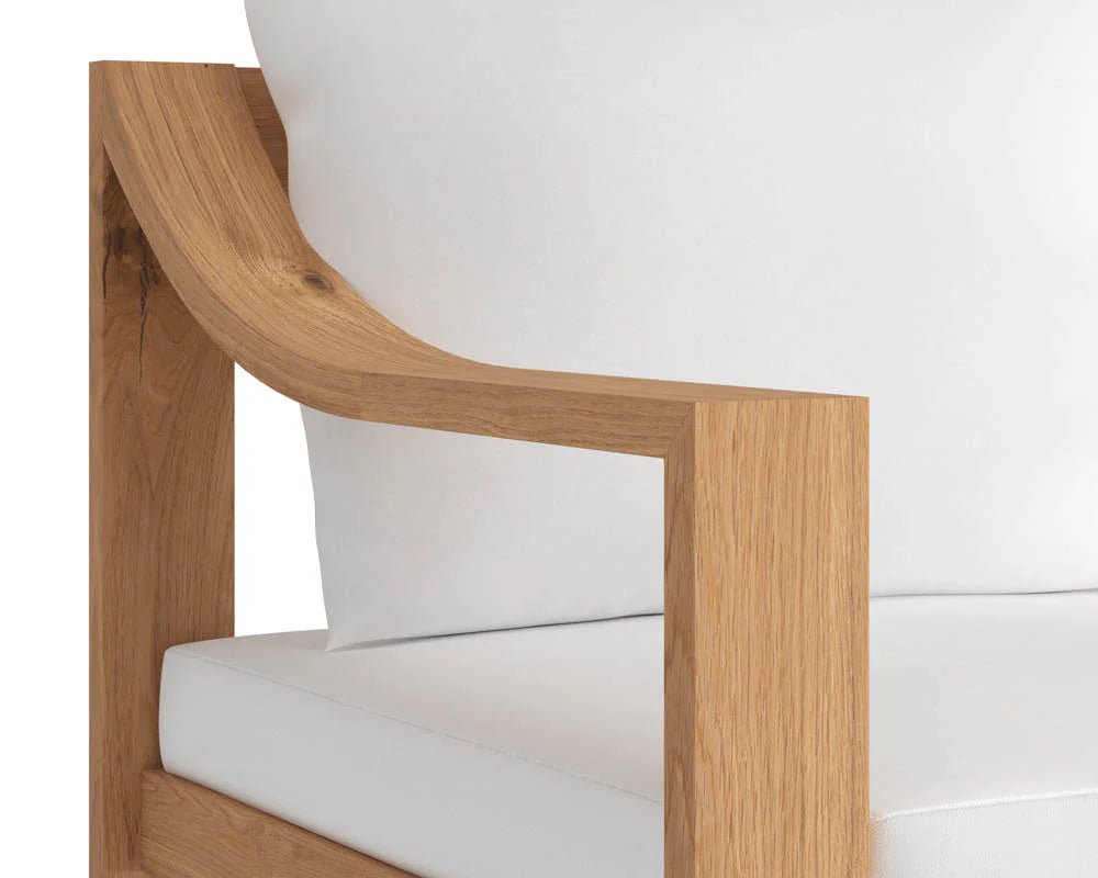 Tahiti Dining Armchair - Stinson White - Central Designs