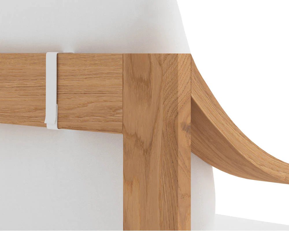 Tahiti Dining Armchair - Stinson White - Central Designs