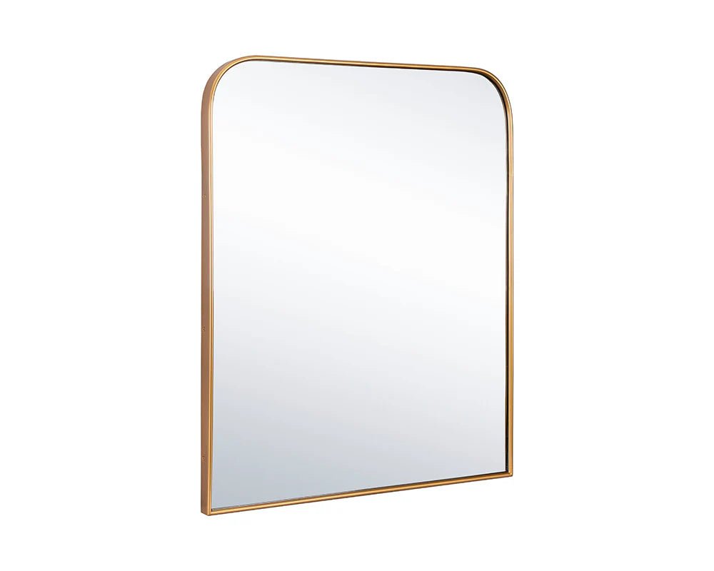 Calabasas Wall Mirror - Brass - Central Designs