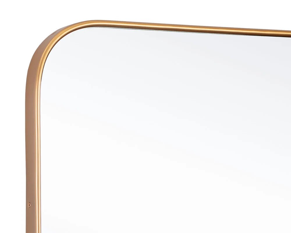 Calabasas Wall Mirror - Brass - Central Designs