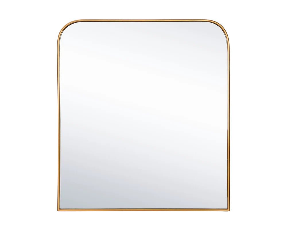 Calabasas Wall Mirror - Brass - Central Designs