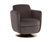 Gilley Swivel Lounge Chair - Meg Ash - Central Designs