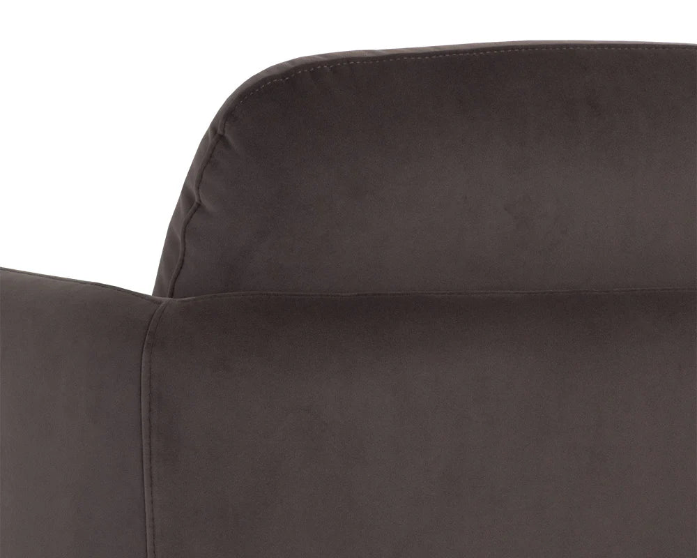 Gilley Swivel Lounge Chair - Meg Ash - Central Designs