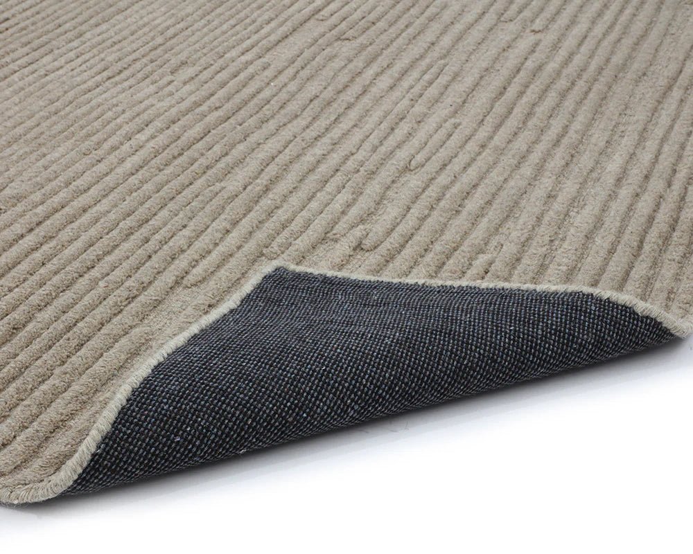 Deva Hand - Tufted Rug - Taupe - 6' X 9' - Central Designs