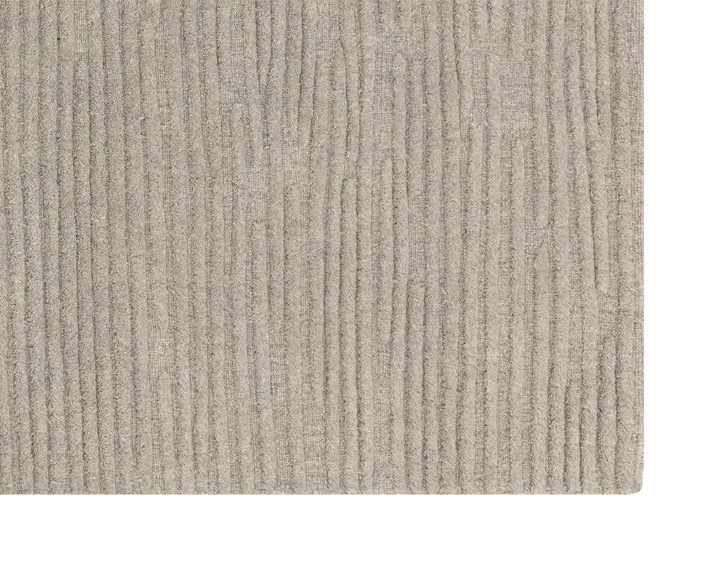 Deva Hand - Tufted Rug - Taupe - 6' X 9' - Central Designs