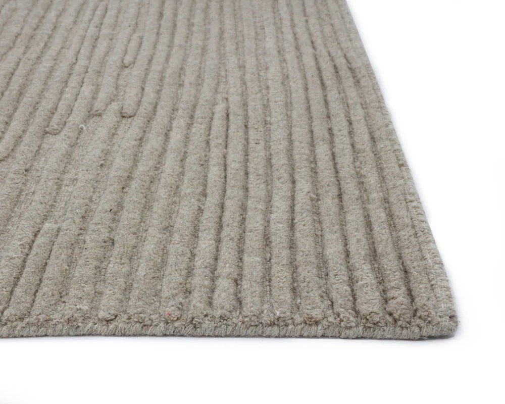 Deva Hand - Tufted Rug - Taupe - 8' X 10' - Central Designs
