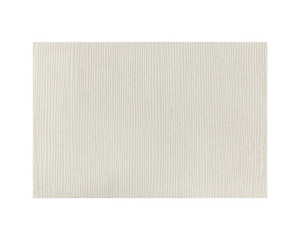 Deva Hand-Tufted Rug - Ivory - 6' X 9'