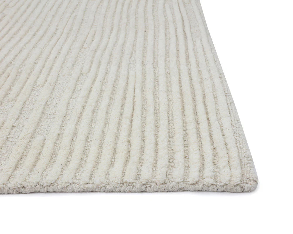 Deva Hand-Tufted Rug - Ivory - 6' X 9'