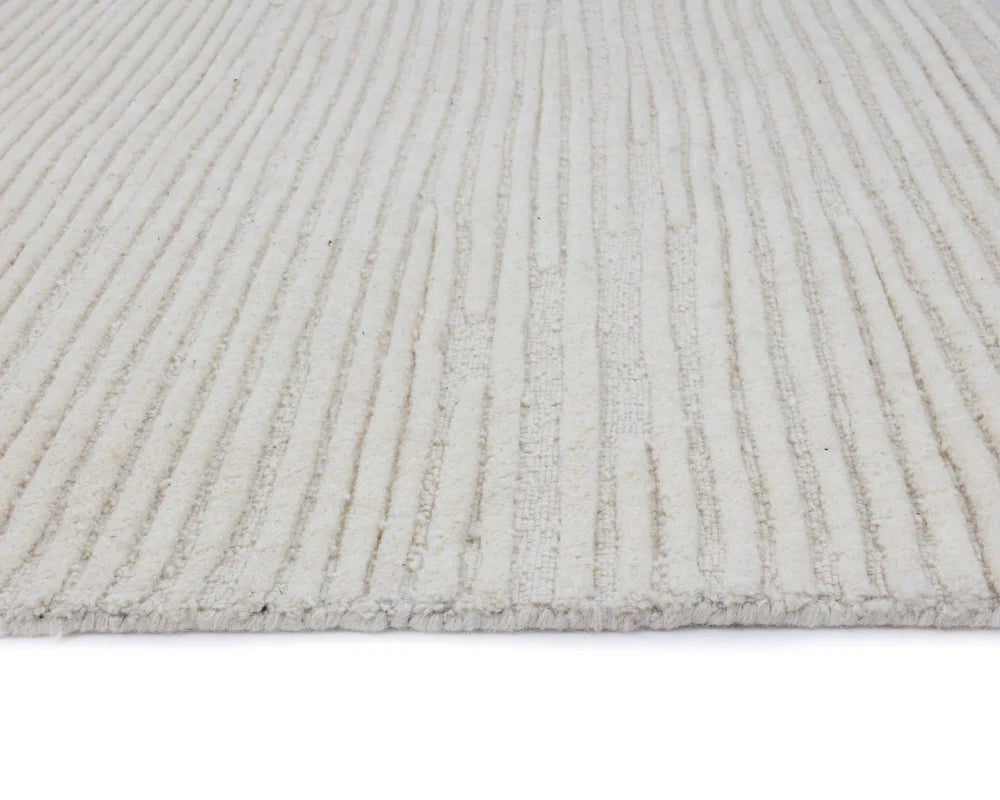 Deva Hand-Tufted Rug - Ivory - 6' X 9'