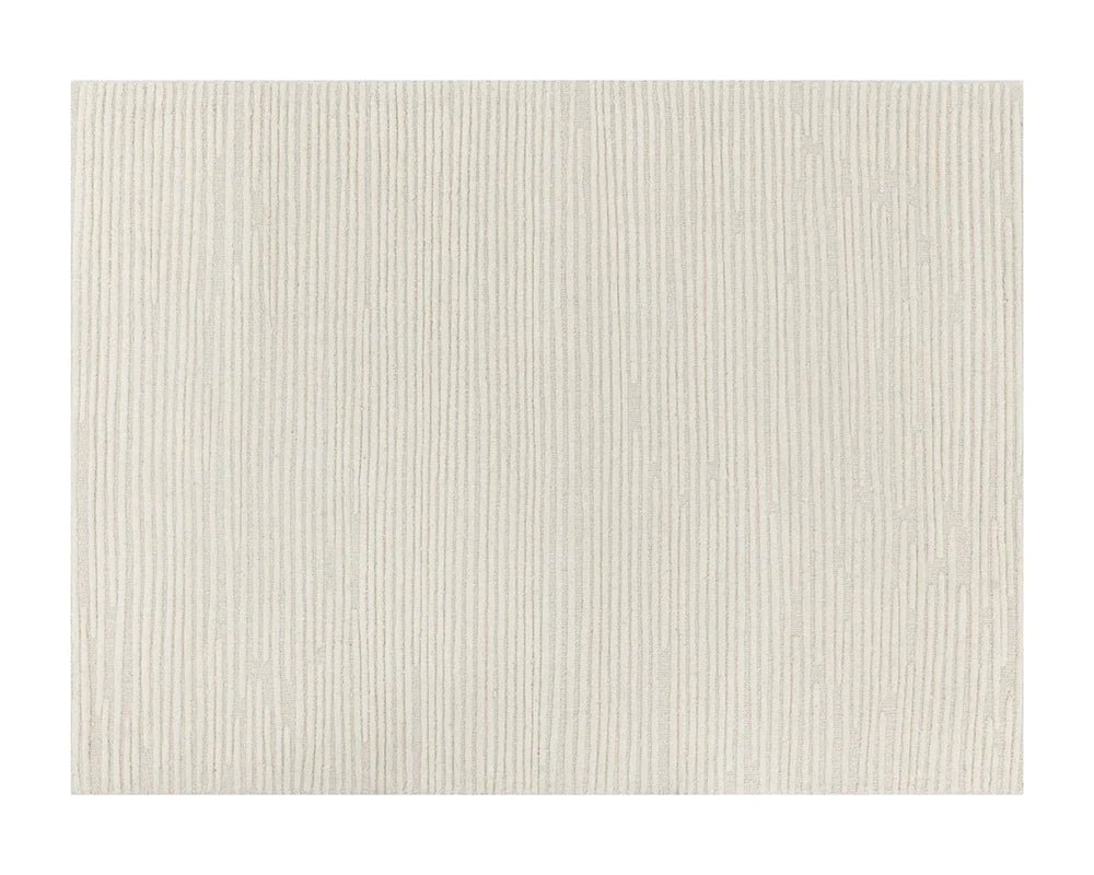 Deva Hand - Tufted Rug - Ivory - 9' X 12' - Central Designs
