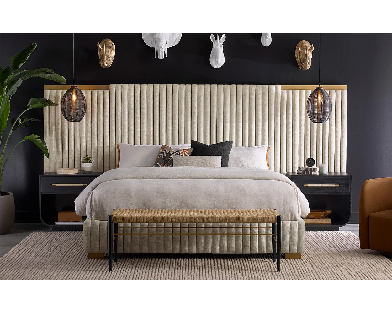 Deva Hand - Tufted Rug - Ivory - 10' X 14' - Central Designs