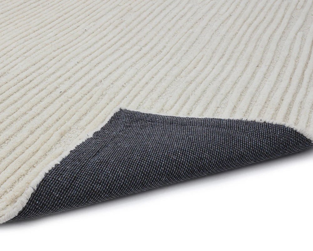 Deva Hand - Tufted Rug - Ivory - 10' X 14' - Central Designs