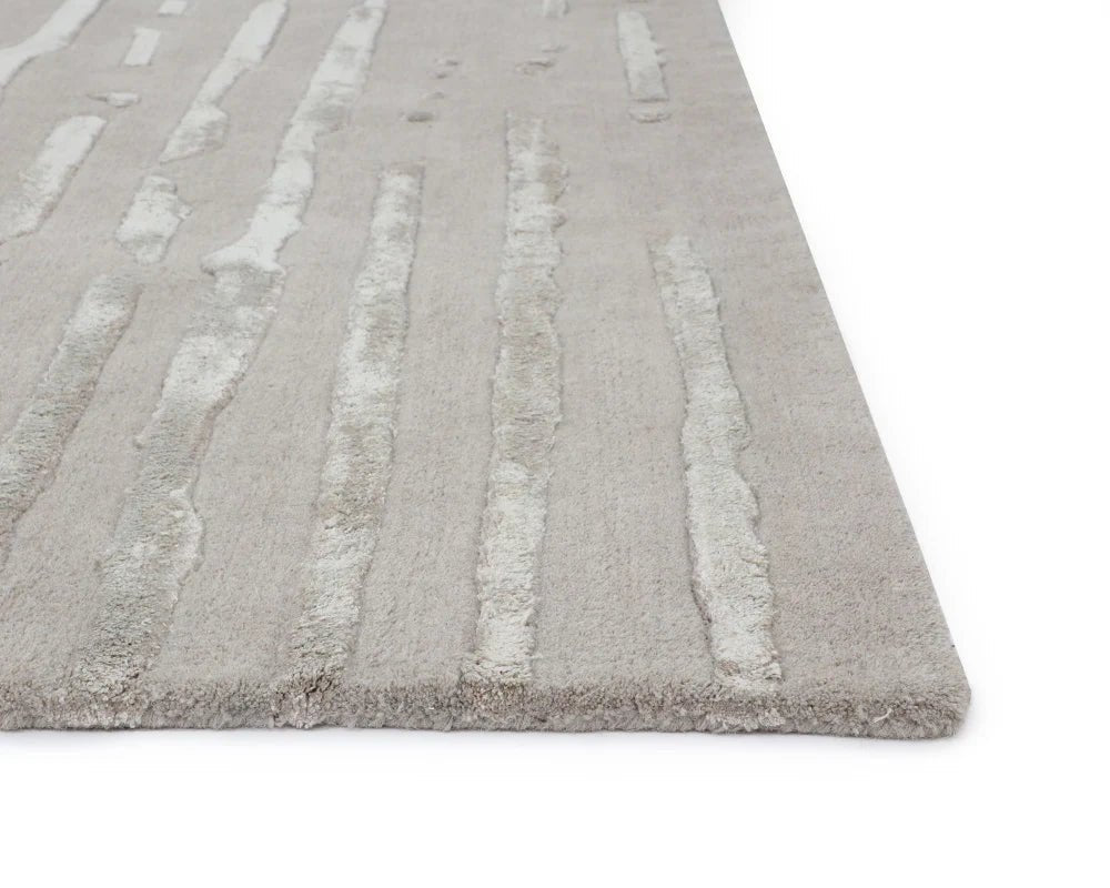 Tazma Hand - Tufted Rug - Taupe - 6' X 9' - Central Designs